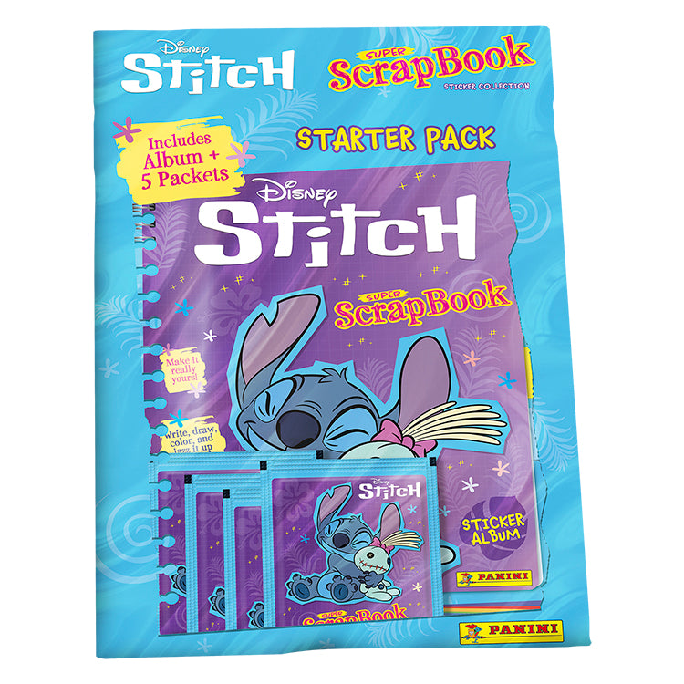 Stitch Super ScrapBook Sticker Collection